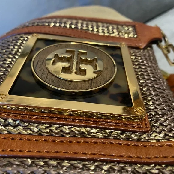 Canvas & Leather Chain Bag - Picture 3 of 8